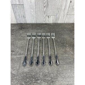 WM A Rodgers Oneida ltd Cocktial Forks Deluxe Stainless